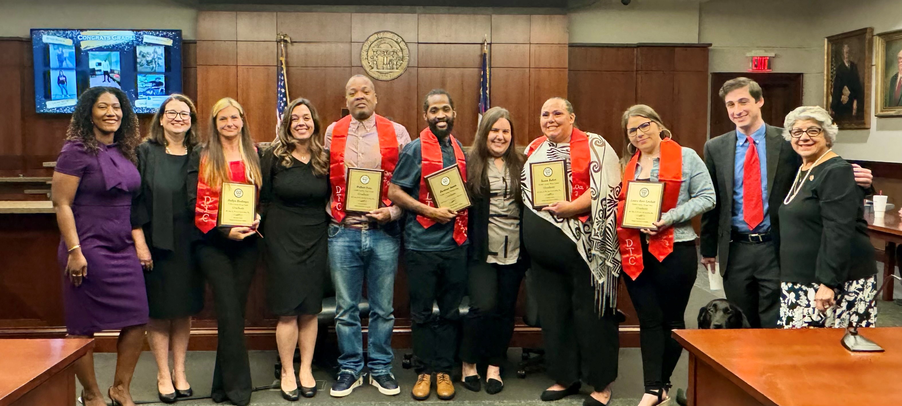 Drug Treatment Court Celebrates Five Graduates Cobb County